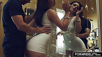 केसी क्विन की पहली क्रीमपाई रयान मैडिसन के साथ Pornfidelity में।